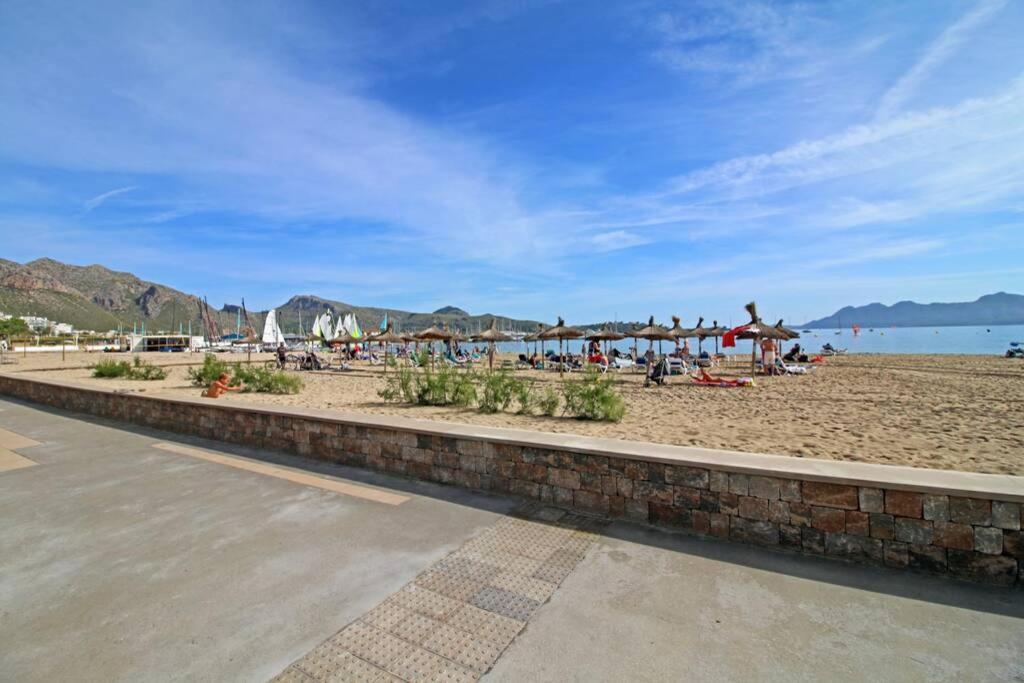 Piso Las Mimosas 90 Metros De Playa Port Pollensa Port de Pollença Kültér fotó