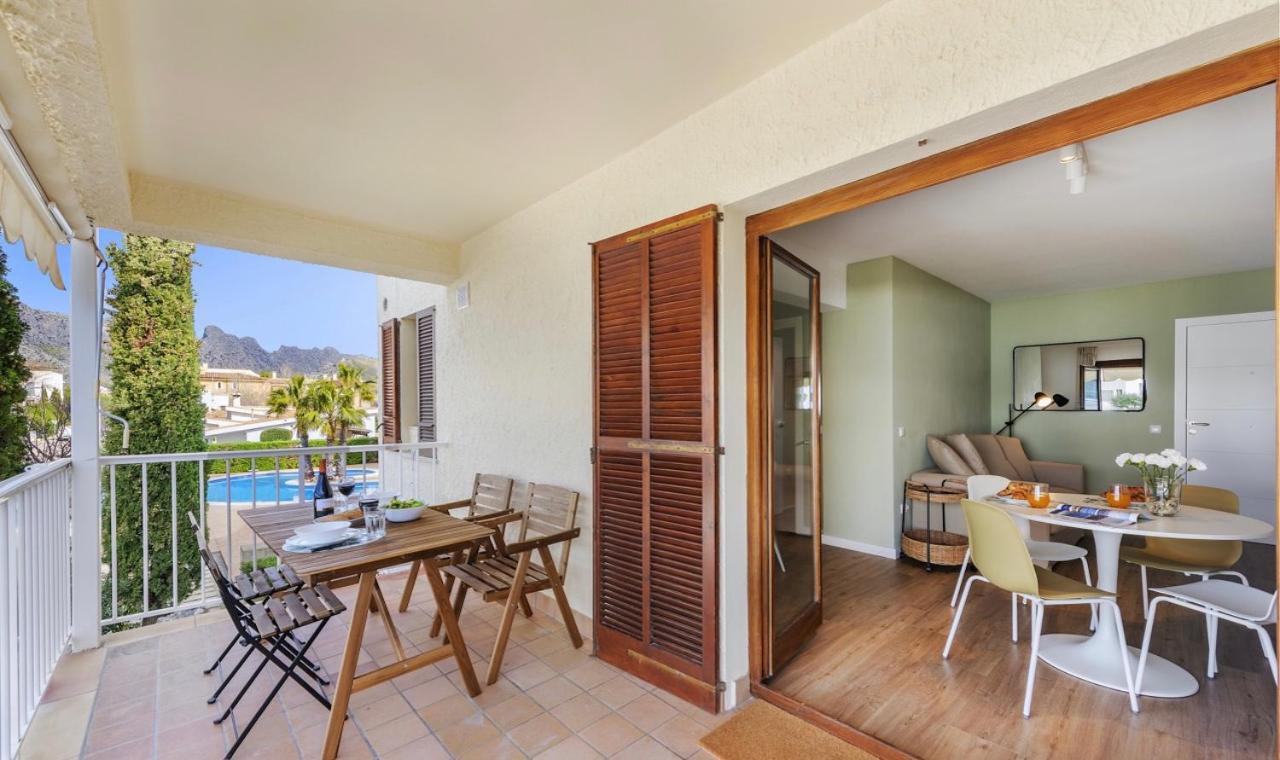 Piso Las Mimosas 90 Metros De Playa Port Pollensa Port de Pollença Kültér fotó