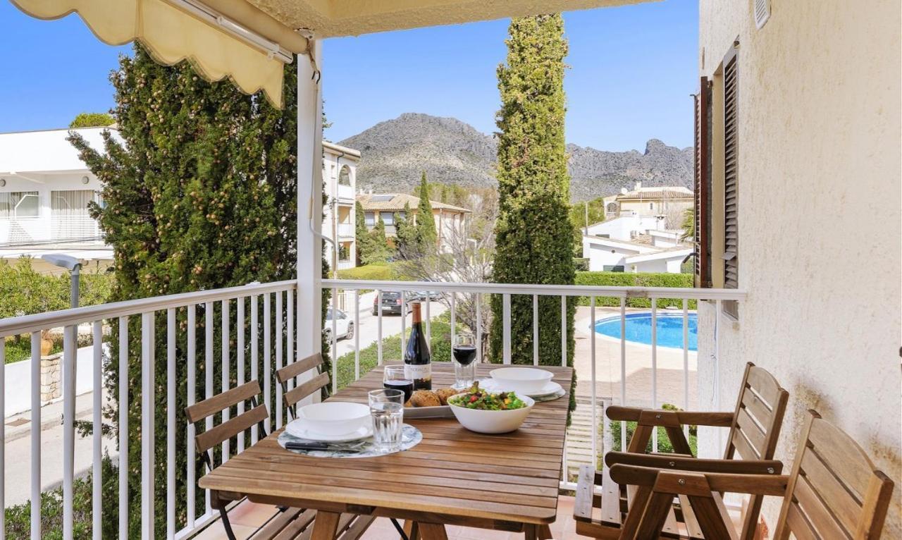 Piso Las Mimosas 90 Metros De Playa Port Pollensa Port de Pollença Kültér fotó